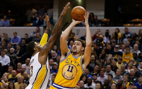 NBA: Golden State Warriors at Indiana Pacers
